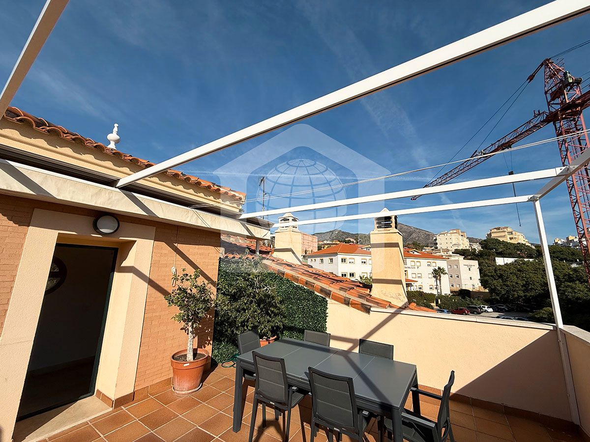 Terrassa de Casa adosada en venda en Benalmádena amb Terrassa, Traster i Piscina