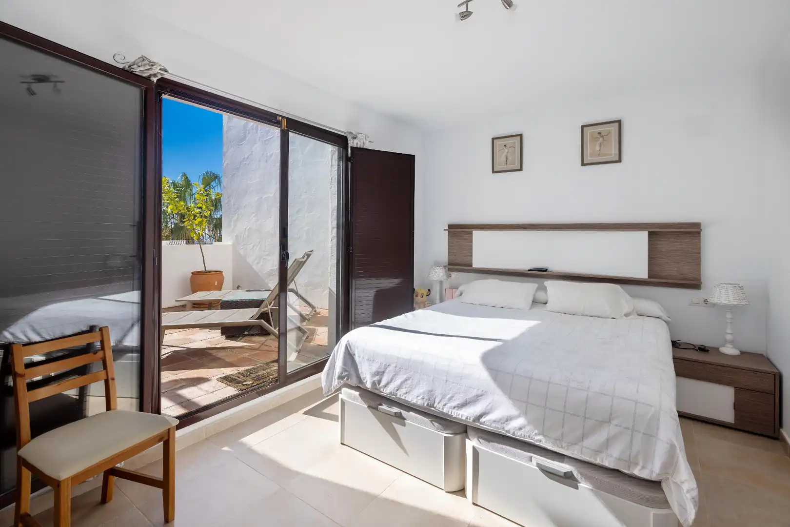 Bedroom of Attic for sale in Marbella  with Air Conditioner, Heating and Terrace