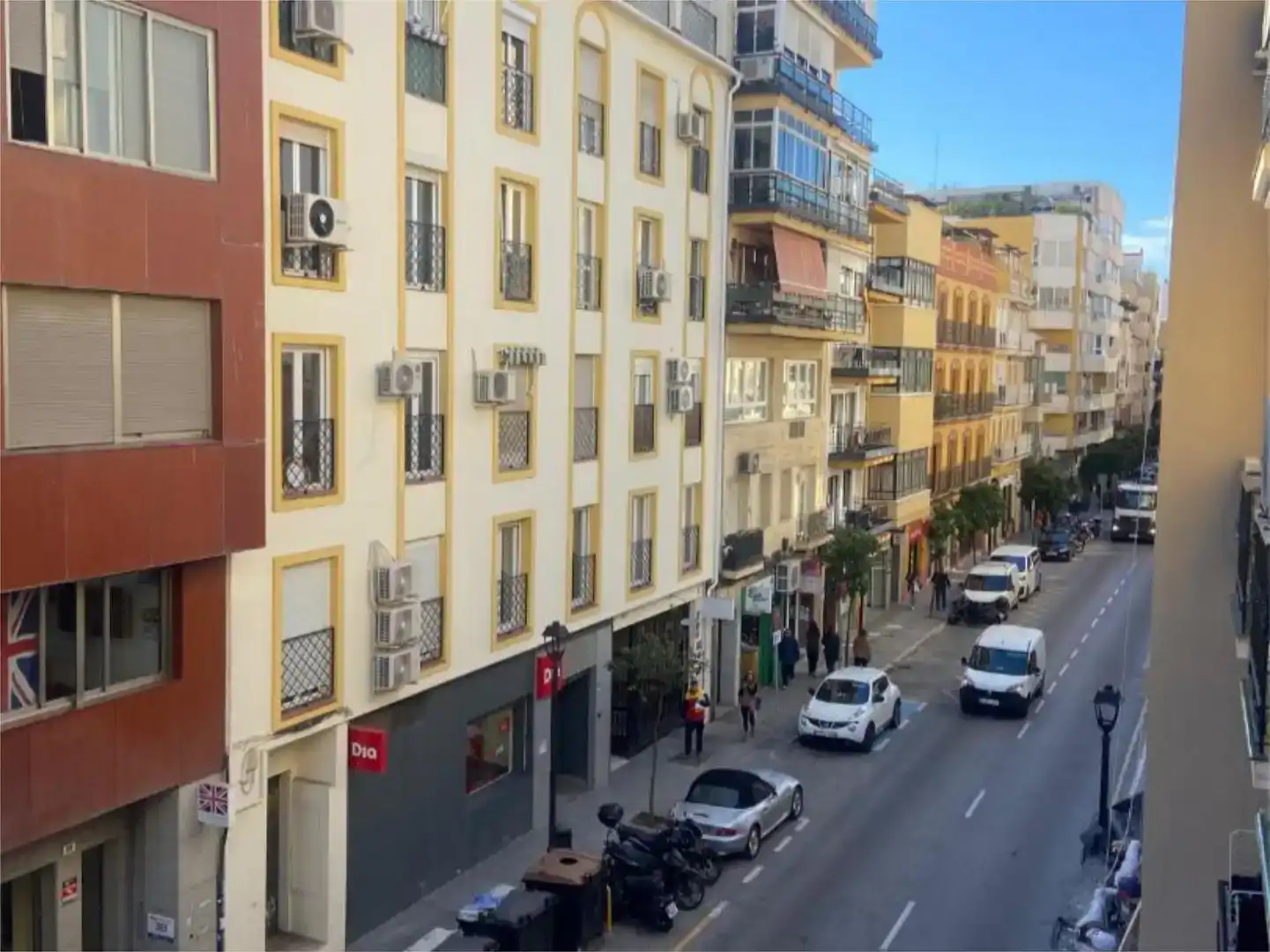 Vista exterior de Piso en venta en Málaga Capital con Balcón