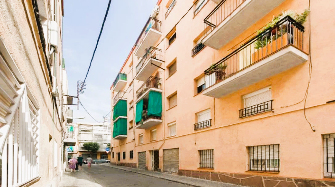 Vista exterior de Apartament en venda en Mataró