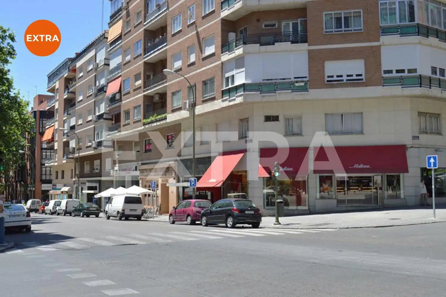 Vista exterior de Àtic en venda en Madrid amb Calefacció i Parquet
