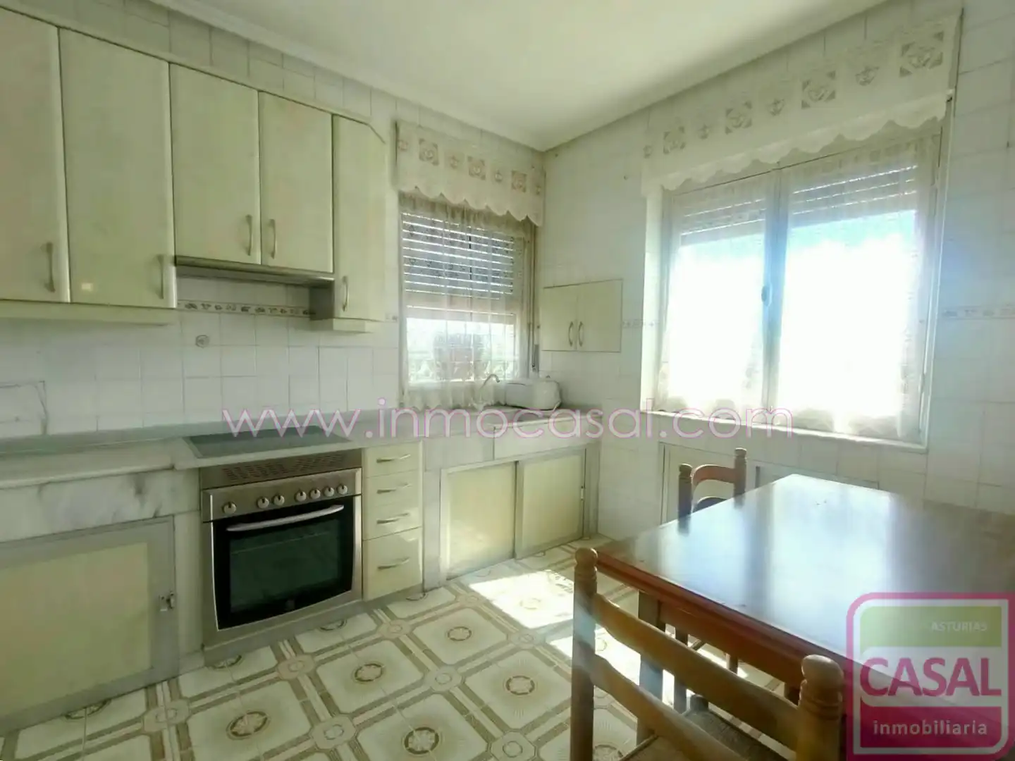 Cocina de Casa o chalet en venta en Castrillón con Calefacción, Terraza y Trastero