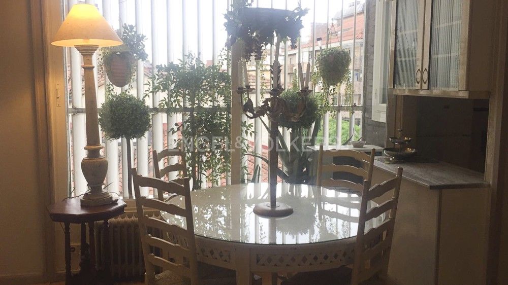 Menjador de Apartament de lloguer en  Madrid Capital amb Aire condicionat, Calefacció i Piscina