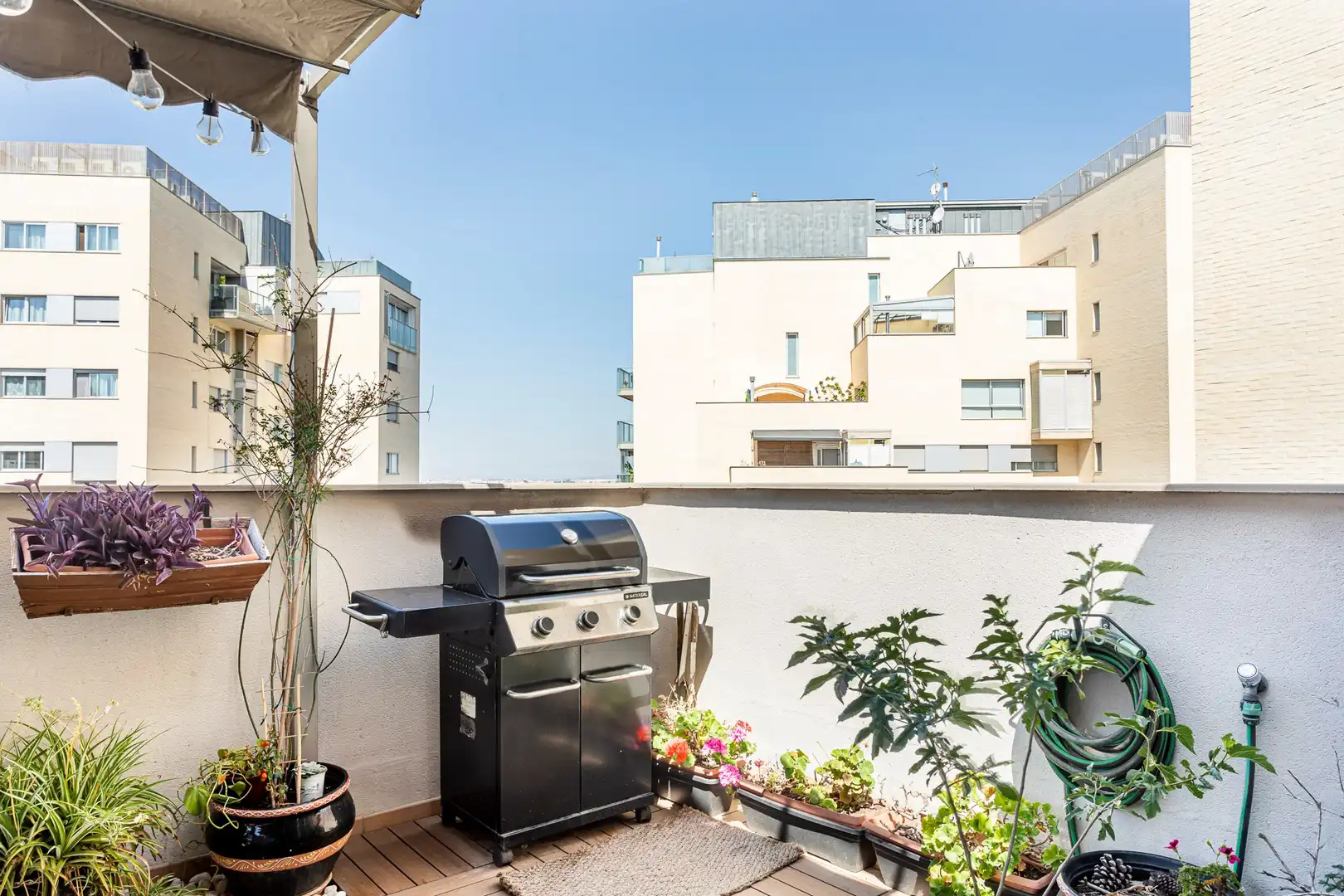 Terraza de Ático en venta en Valencia con Aire acondicionado, Calefacción y Jardín privado