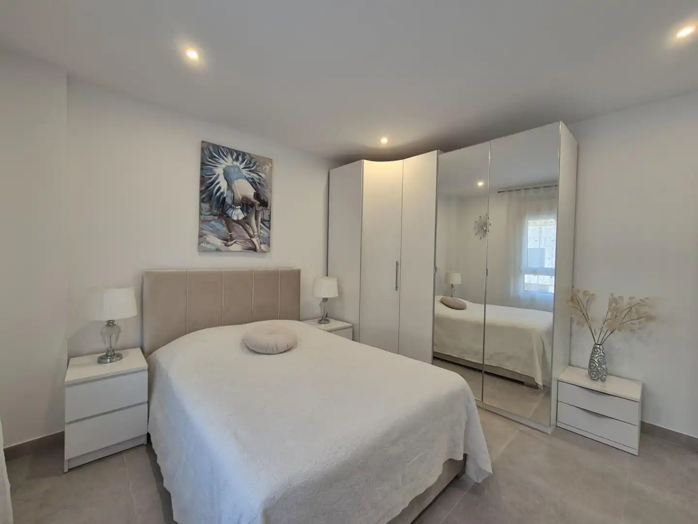 Habitación de Casa adosada en venta en El Ejido con Aire acondicionado, Jardín privado y Terraza
