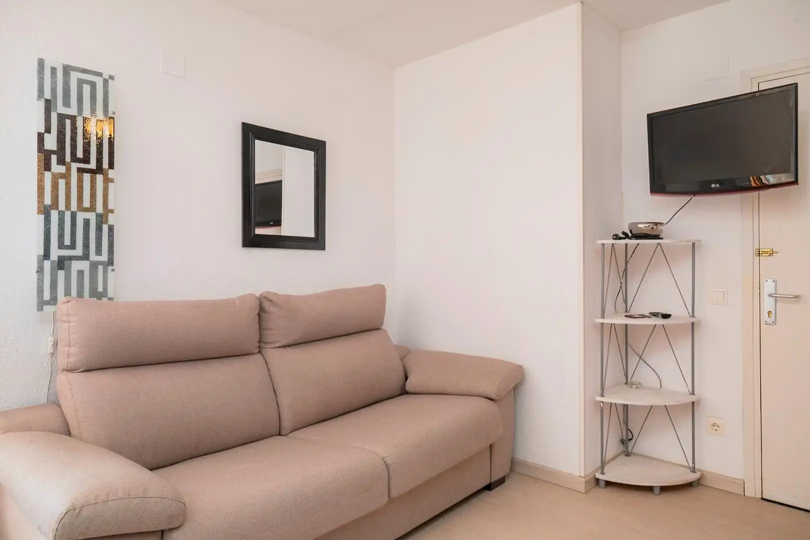 Living room of Flat for sale in Villanúa  with Heating, Parquet flooring and Storage room