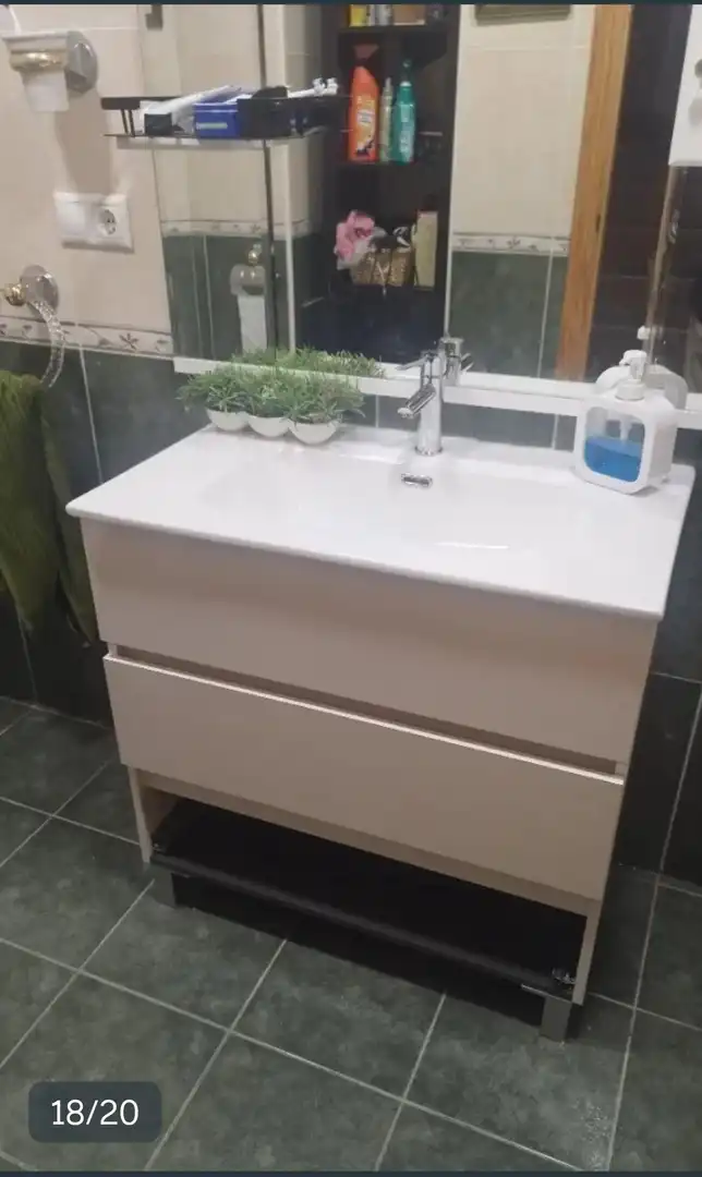 Badezimmer von Haus oder Chalet zum Verkauf in San Vicente del Raspeig / Sant Vicent del Raspeig mit Klimaanlage, Terrasse und Balkon