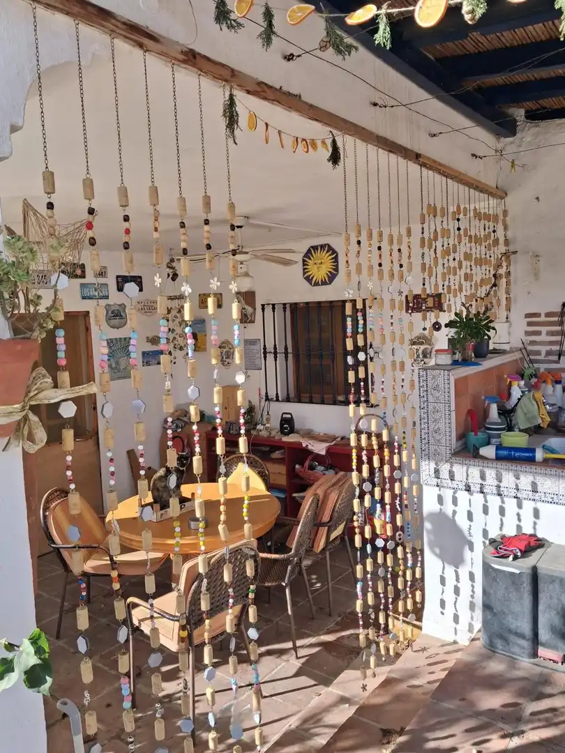 Dining room of Houses for sale in Coín  with Private garden, Terrace and Swimming Pool