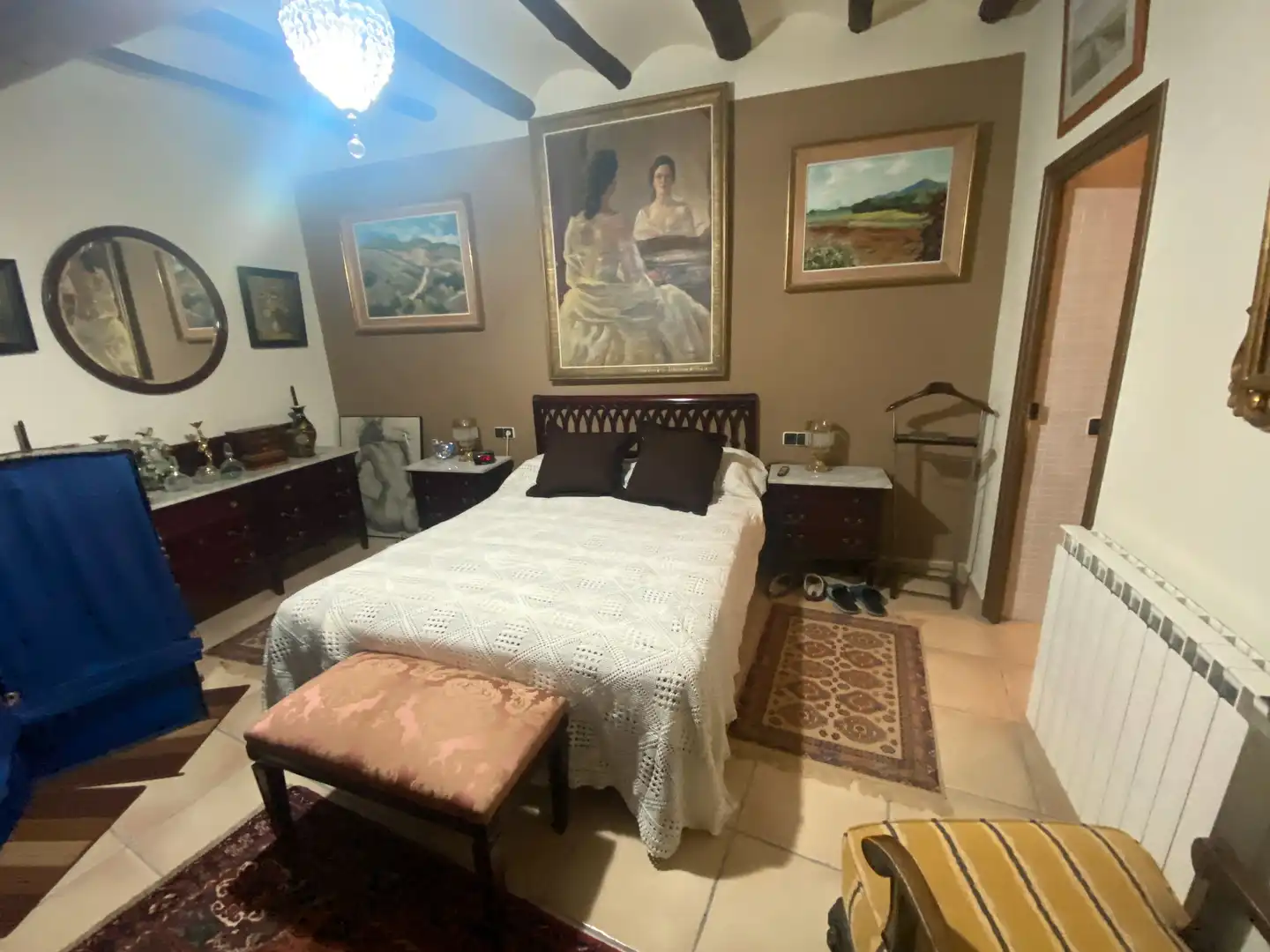 Bedroom of Detached homes for sale in Sarroca de Lleida  with Terrace, Storage room and Balcony