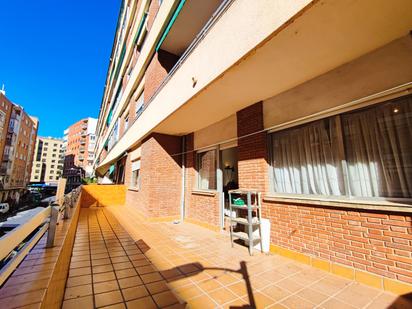 Exterior view of Flat for sale in Palencia Capital  with Heating, Parquet flooring and Terrace