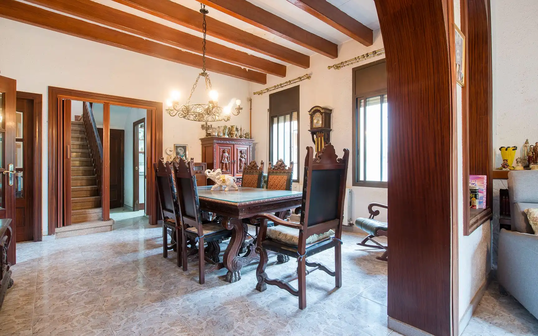 Esszimmer von Haus oder Chalet zum Verkauf in Sant Boi de Llobregat mit Privatgarten und Terrasse