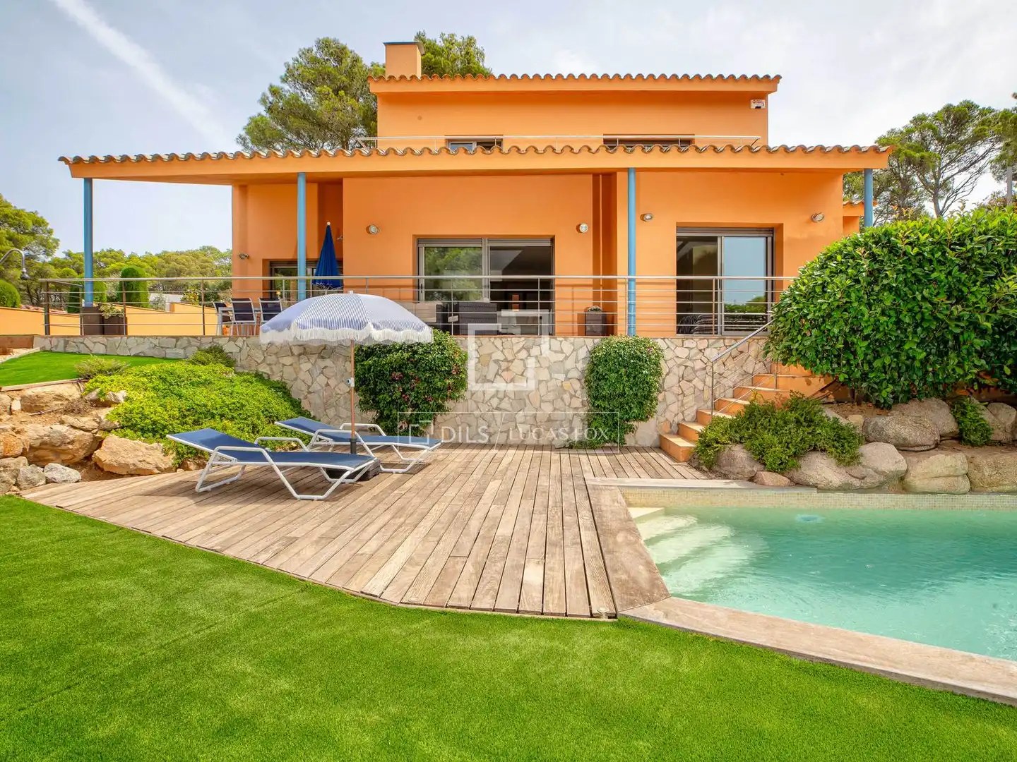 Vista exterior de Casa o xalet en venda en Palafrugell amb Aire condicionat, Calefacció i Jardí privat
