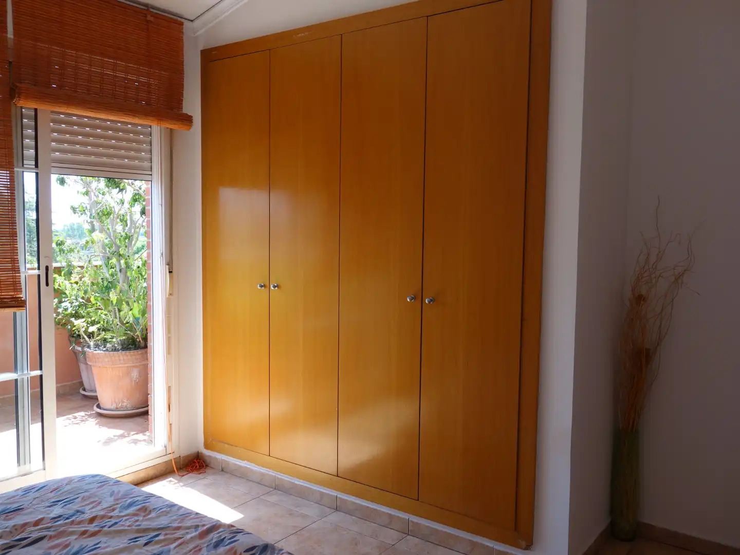 Dormitori de Casa adosada en venda en Almazora / Almassora amb Aire condicionat, Calefacció i Jardí privat