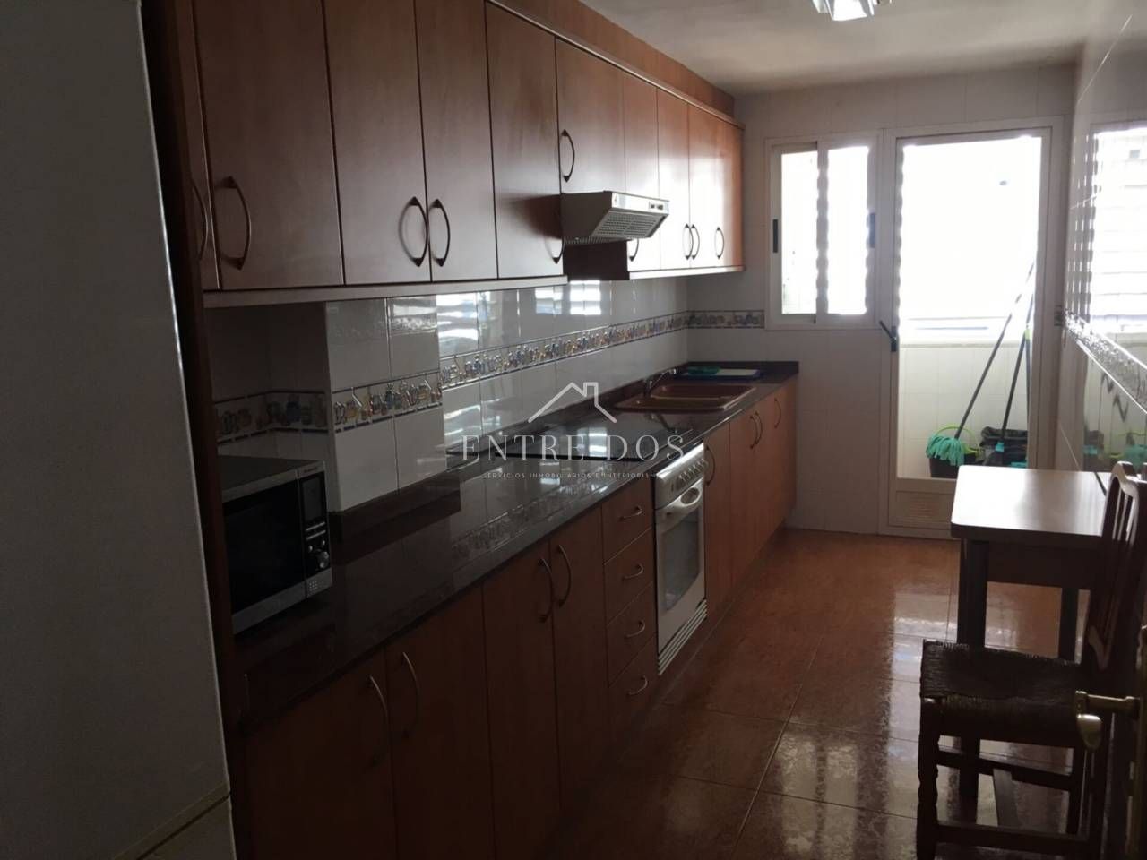 Kitchen of Flat to rent in Castellón de la Plana / Castelló de la Plana  with Furnished and Balcony