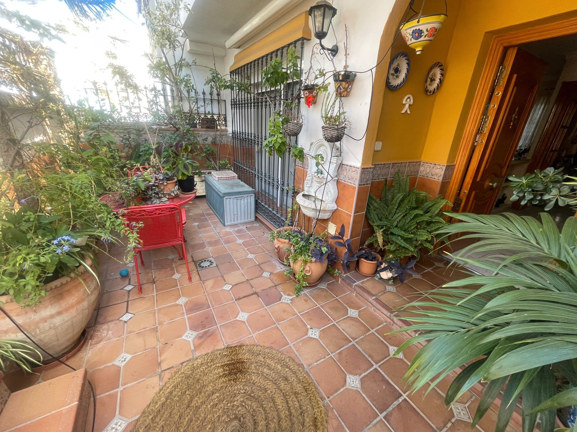 Terrace of Single-family semi-detached for sale in Málaga Capital  with Air Conditioner, Private garden and Terrace