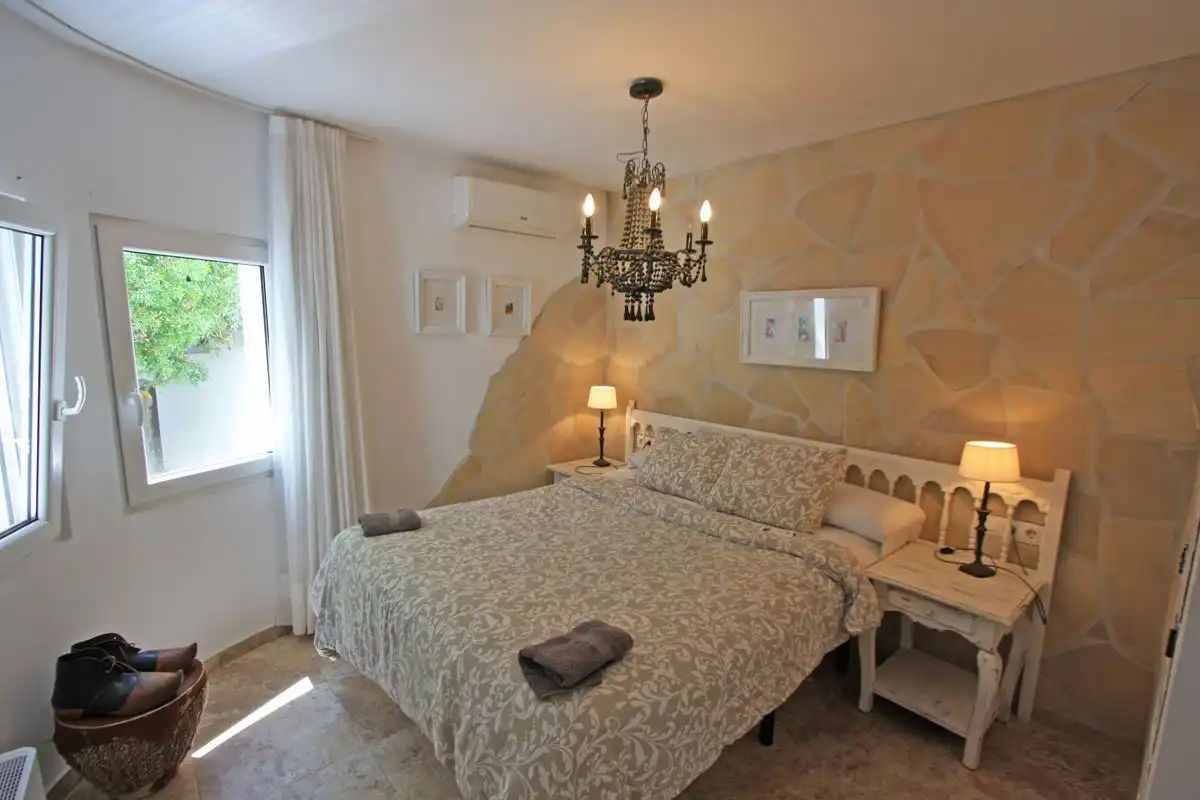 Bedroom of Houses for sale in Dénia  with Air Conditioner, Heating and Terrace