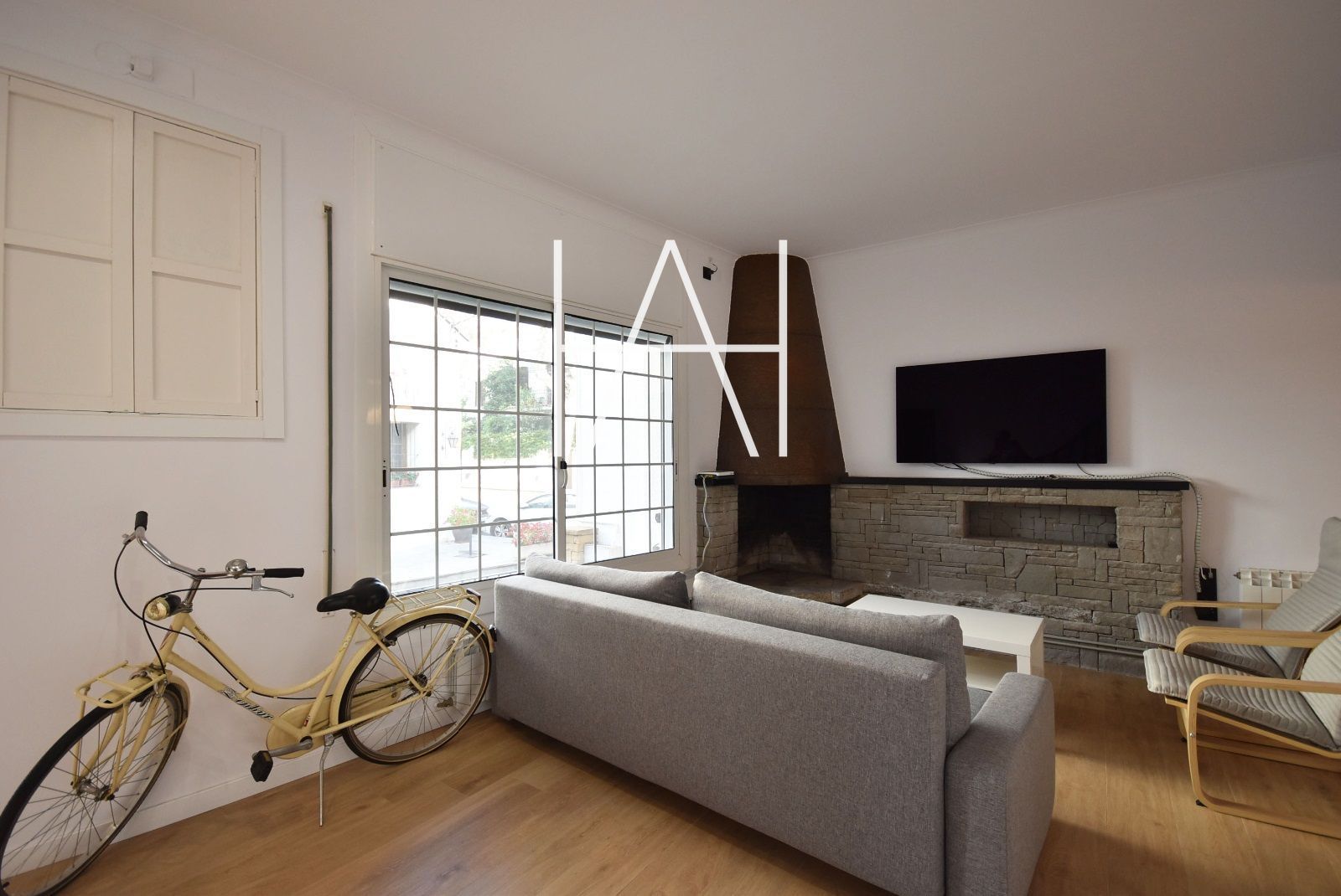 Living room of Single-family semi-detached for sale in Caldes d'Estrac  with Air Conditioner, Heating and Terrace