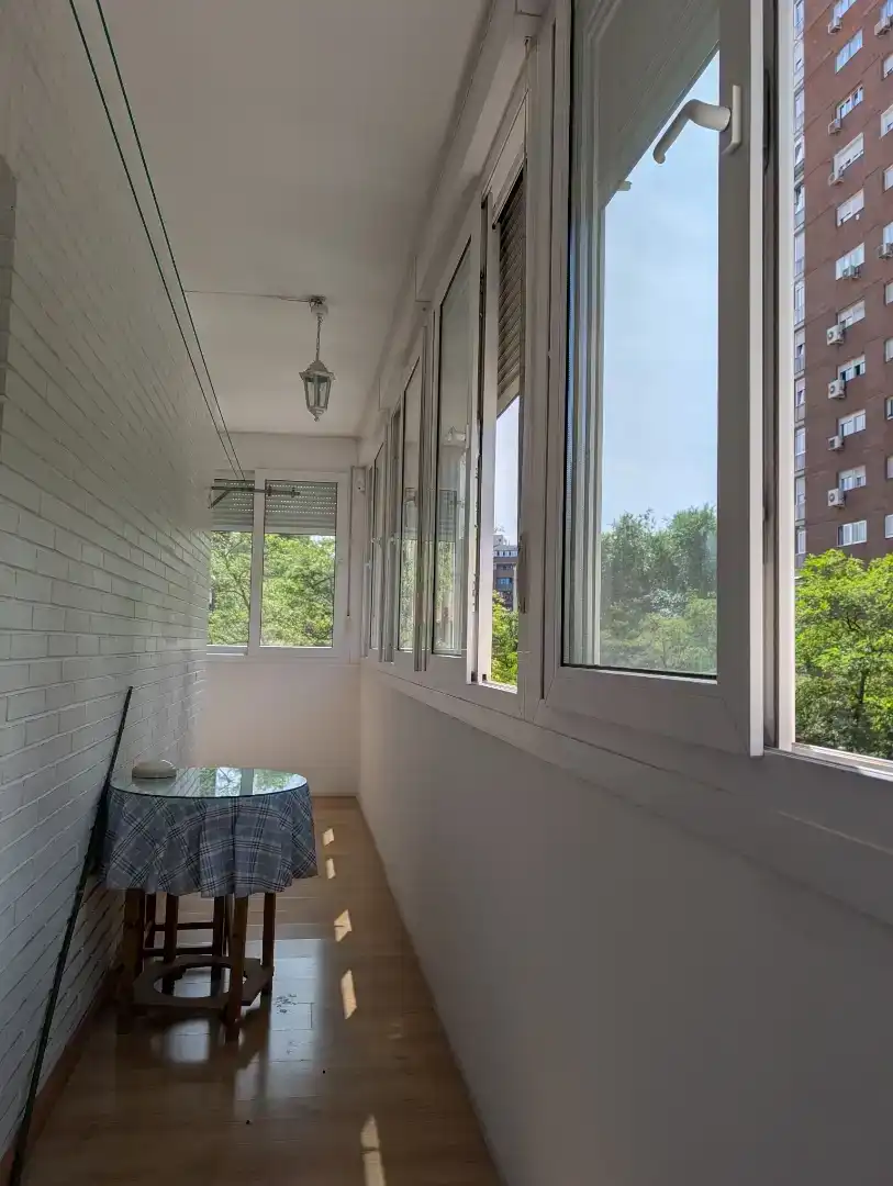 Balcony of Flat for sale in  Madrid Capital  with Air Conditioner and Balcony