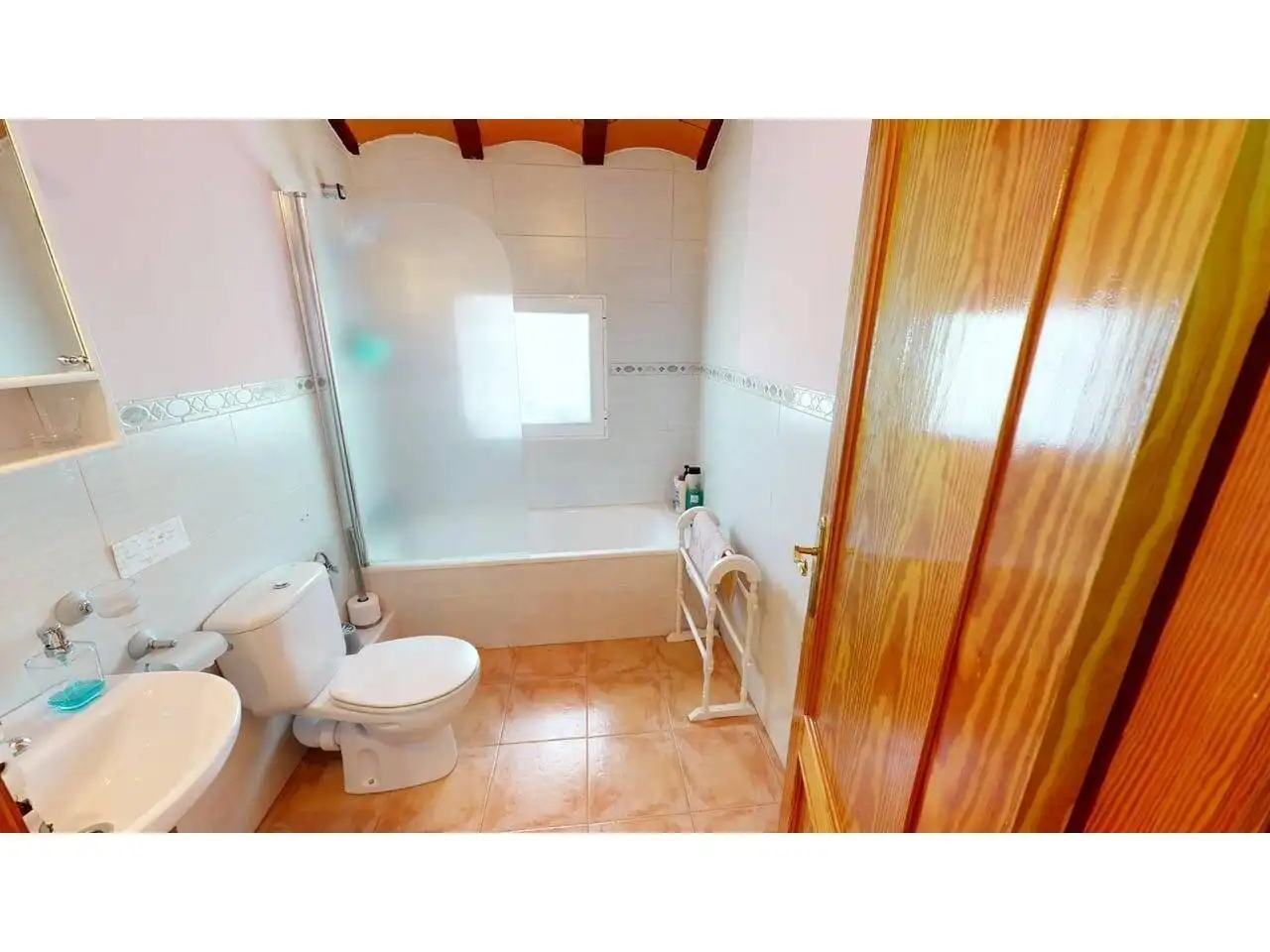 Baño de Casa o chalet en venta en Caravaca de la Cruz con Aire acondicionado, Calefacción y Jardín privado