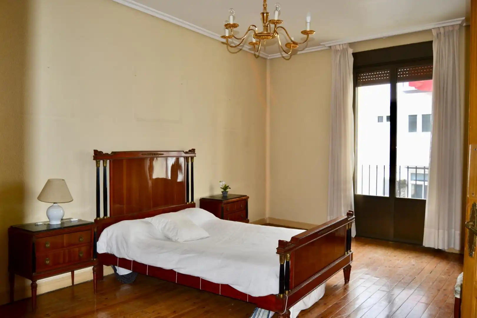 Bedroom of Flat for sale in  Pamplona / Iruña  with Heating, Storage room and Balcony