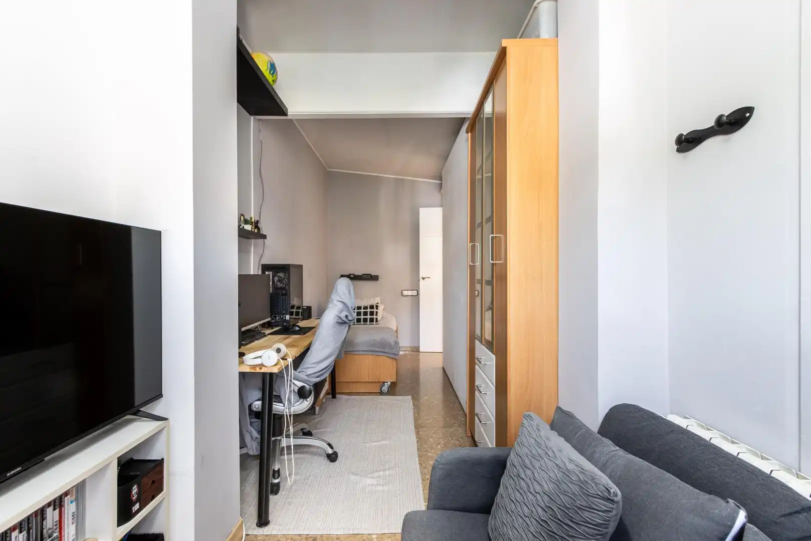 Living room of Flat for sale in Sabadell  with Heating, Storage room and Balcony
