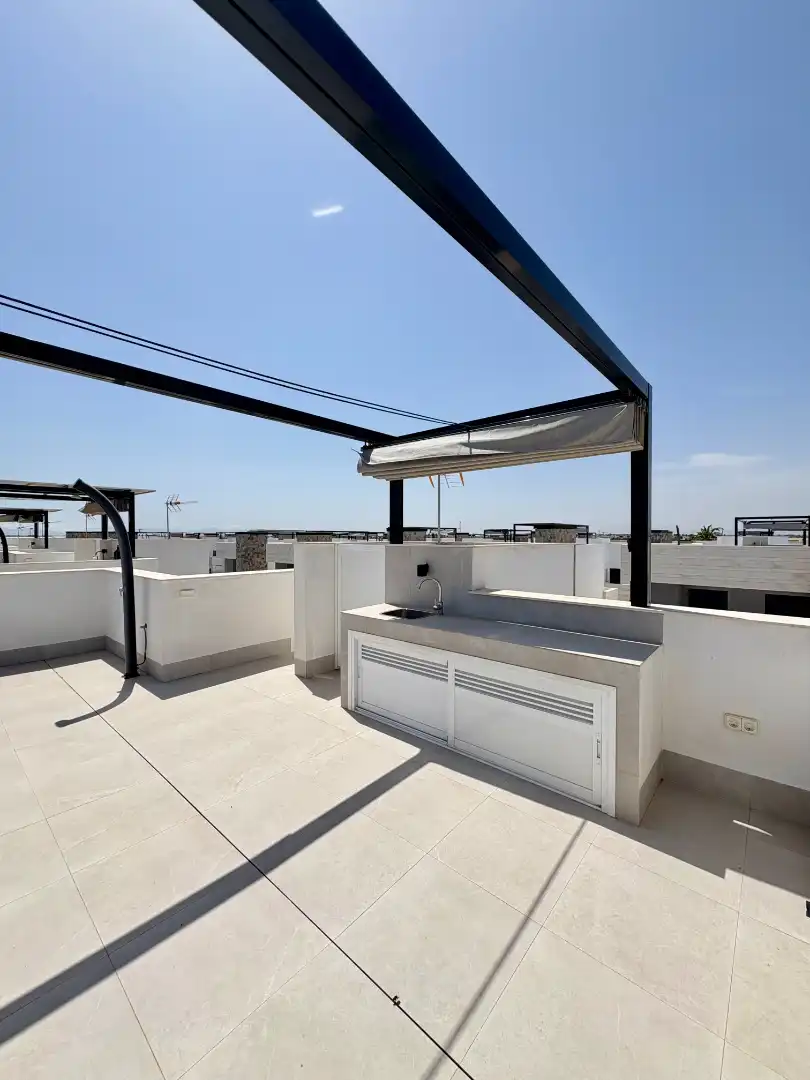 Terrassa de Casa o xalet en venda en Torre-Pacheco amb Aire condicionat, Calefacció i Jardí privat