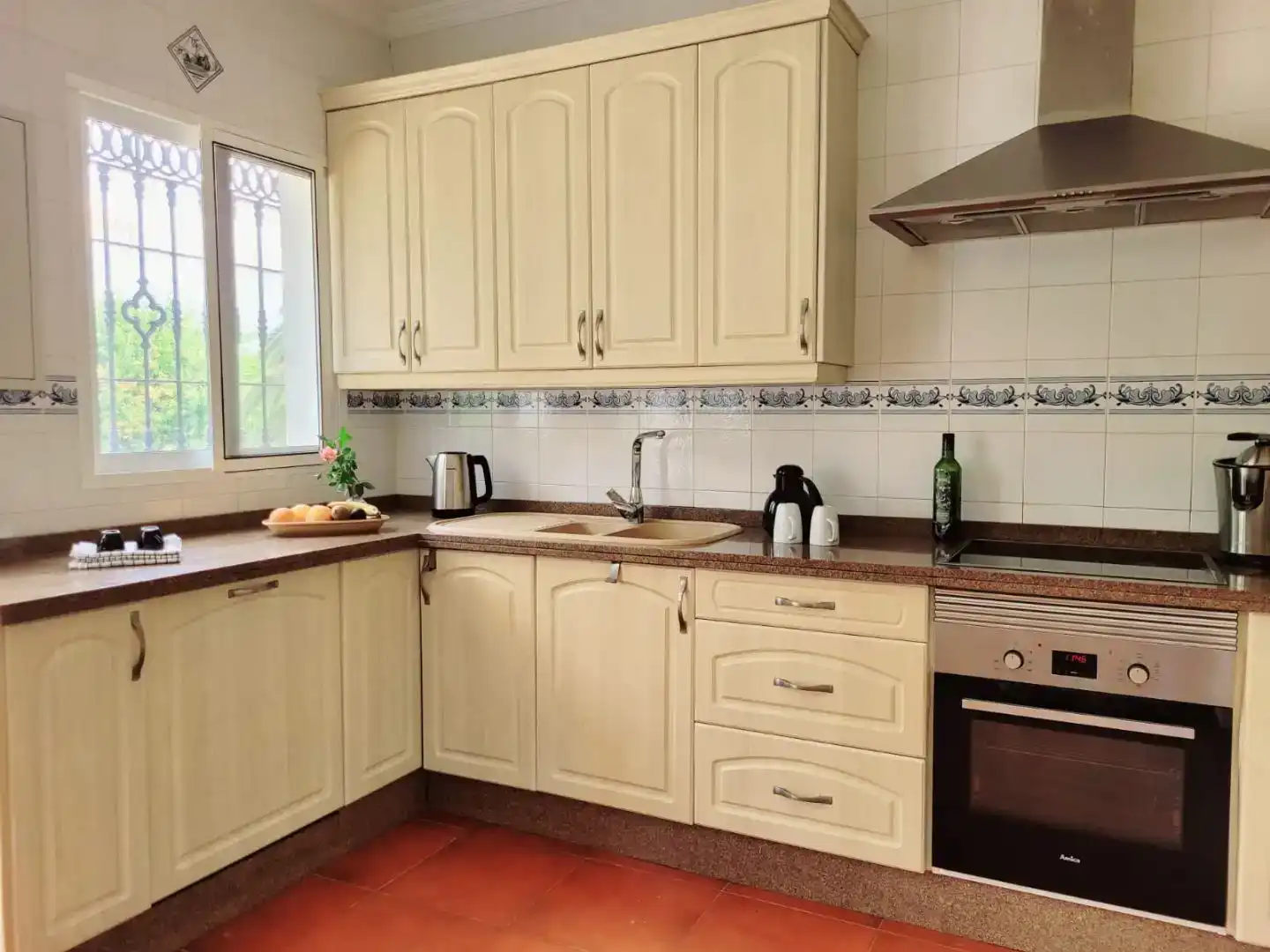 Cocina de Casa o chalet de alquiler en Vélez-Málaga con Aire acondicionado, Piscina y Balcón