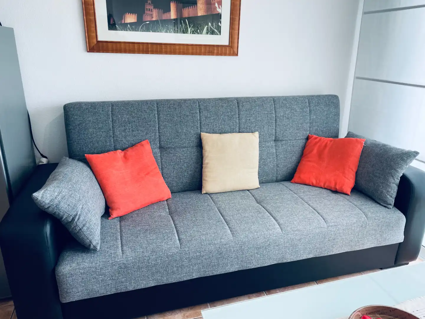 Sala de estar de Piso en venta en Arona con Terraza, Amueblado y Piscina comunitaria