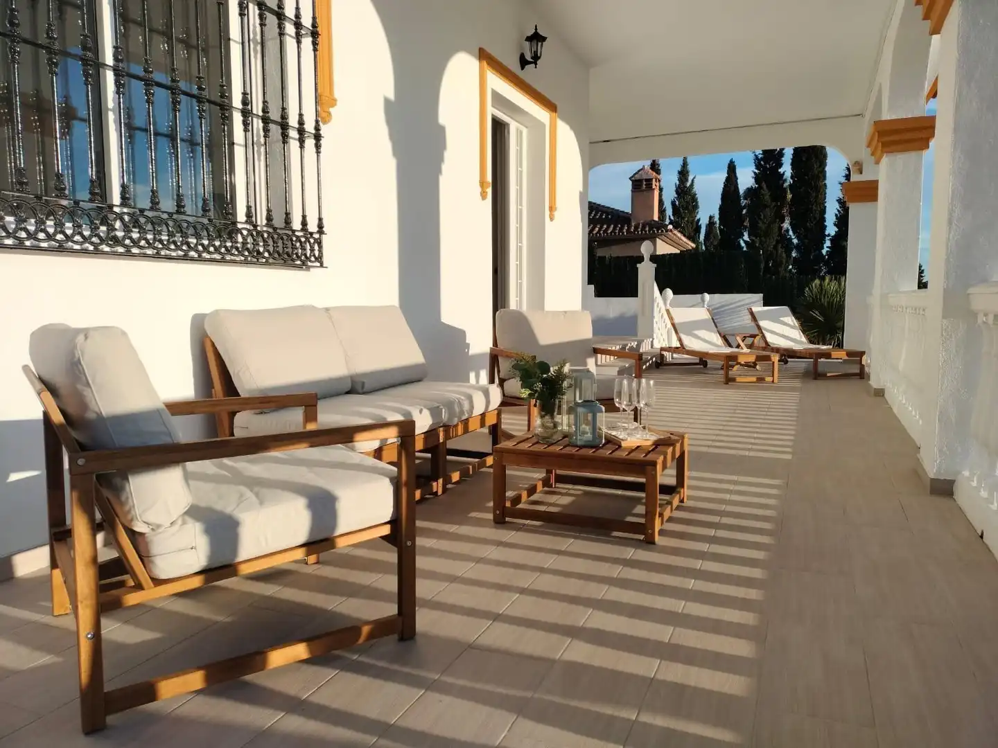 Terraza de Casa o chalet en venta en Benalmádena con Aire acondicionado, Calefacción y Jardín privado