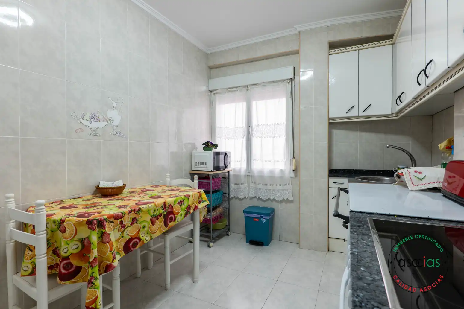Kitchen of Flat for sale in Gijón   with Heating and Terrace