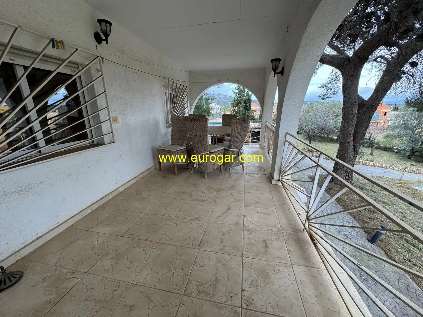 Terraza de Casa o chalet en venta en Chiva con Aire acondicionado, Calefacción y Jardín privado
