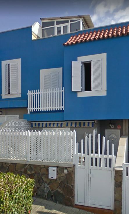 Vista exterior de Casa adosada en venta en Telde