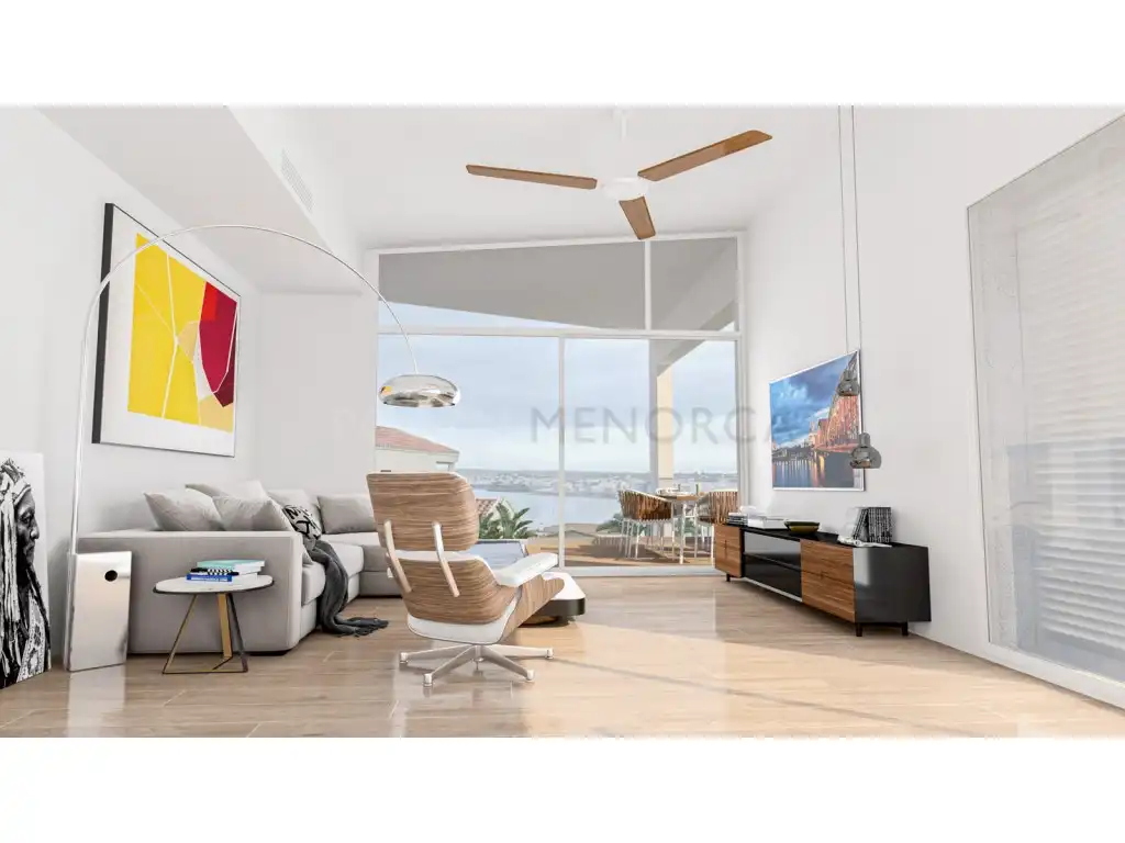 Sala d'estar de Casa o xalet en venda en Maó - Mahón amb Piscina
