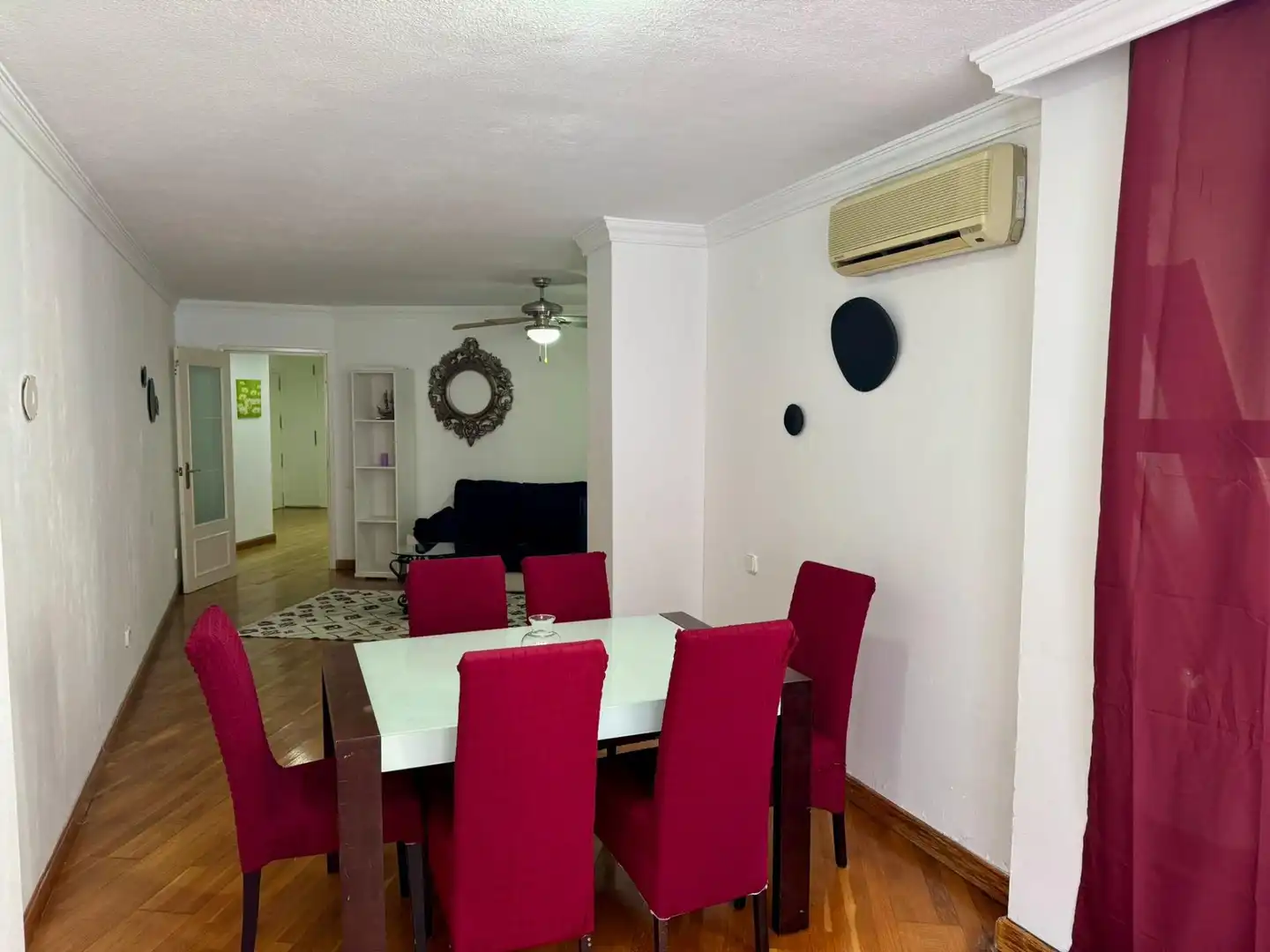 Comedor de Piso de alquiler en Alicante / Alacant con Calefacción y Amueblado