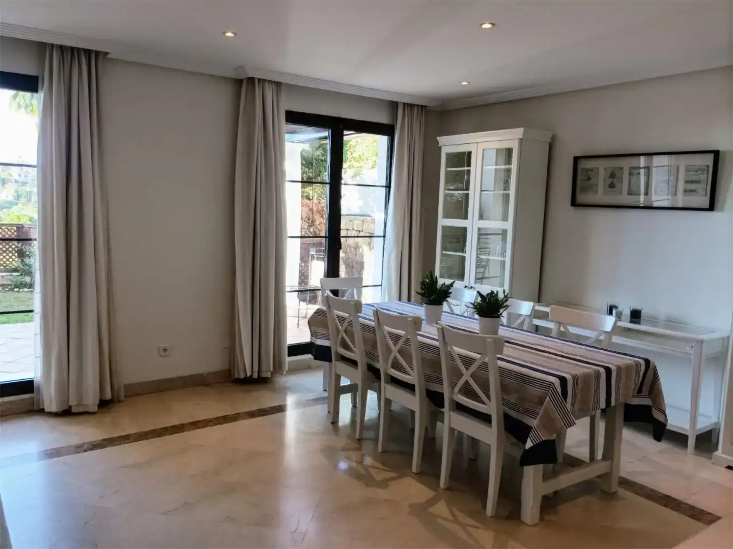 Esszimmer von Einfamilien-Reihenhaus zur Miete in Los Arqueros - Puerto del Almendro