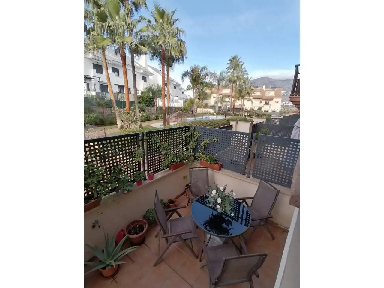 Terrassa de Casa adosada de lloguer en Fuengirola amb Aire condicionat, Calefacció i Terrassa