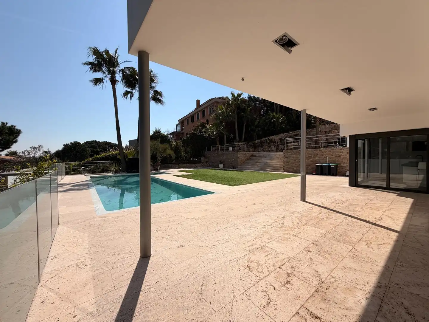 Piscina de Casa o chalet de alquiler en Sant Andreu de Llavaneres con Calefacción, Jardín privado y Parquet