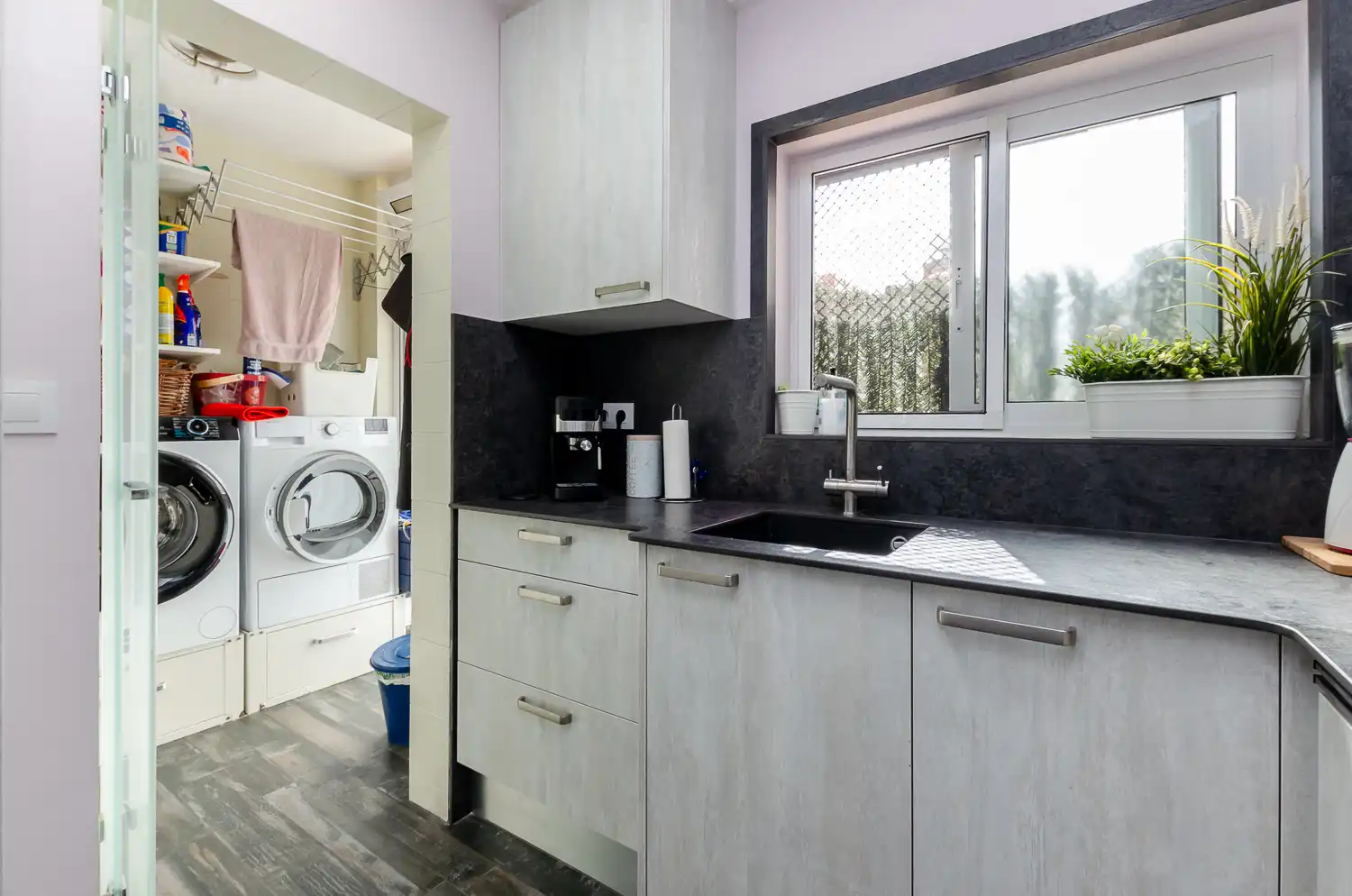 Cocina de Piso en venta en Barcelona con Aire acondicionado, Calefacción y Parquet