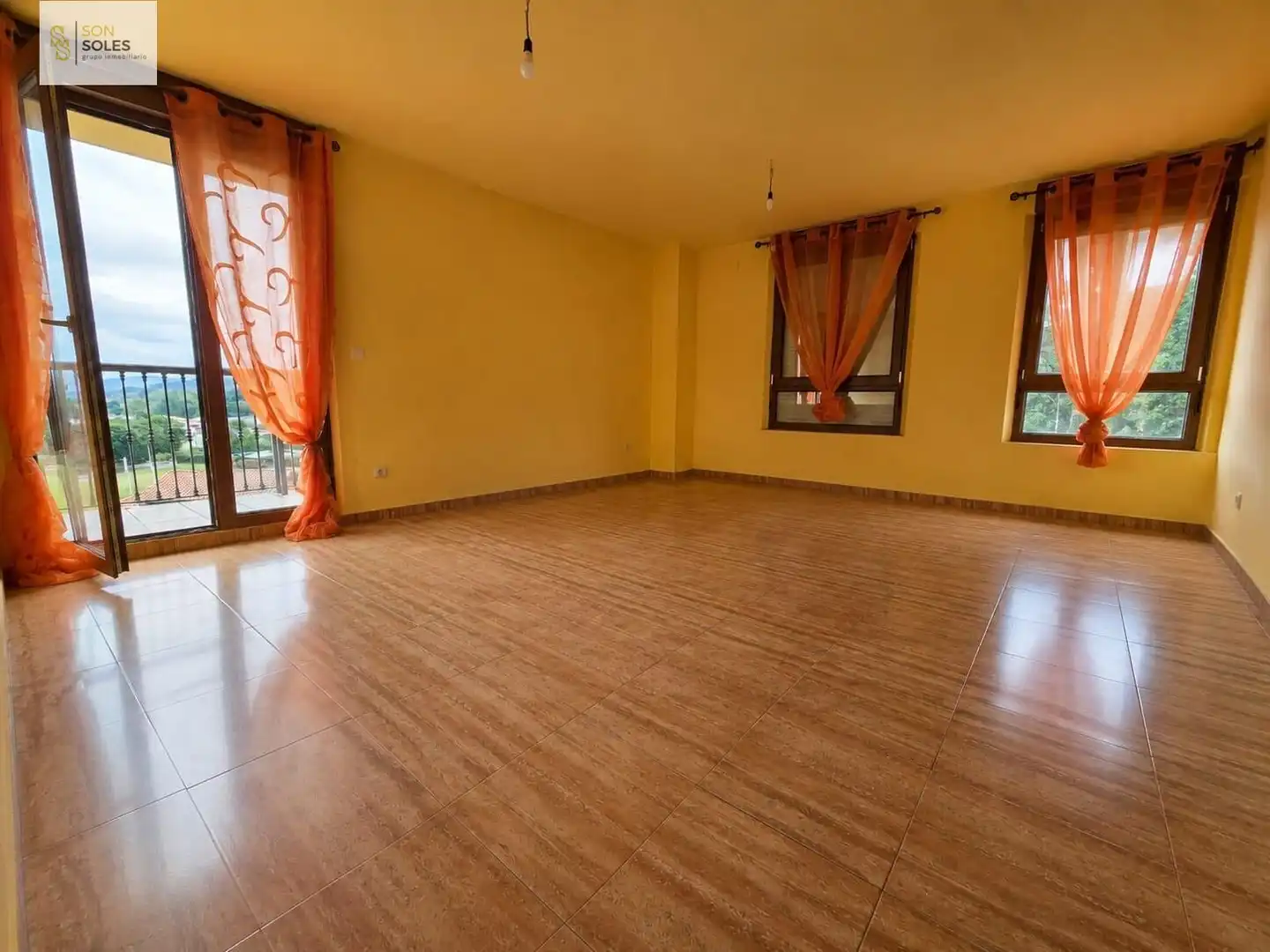Living room of Duplexes for sale in Reocín  with Heating, Parquet flooring and Terrace