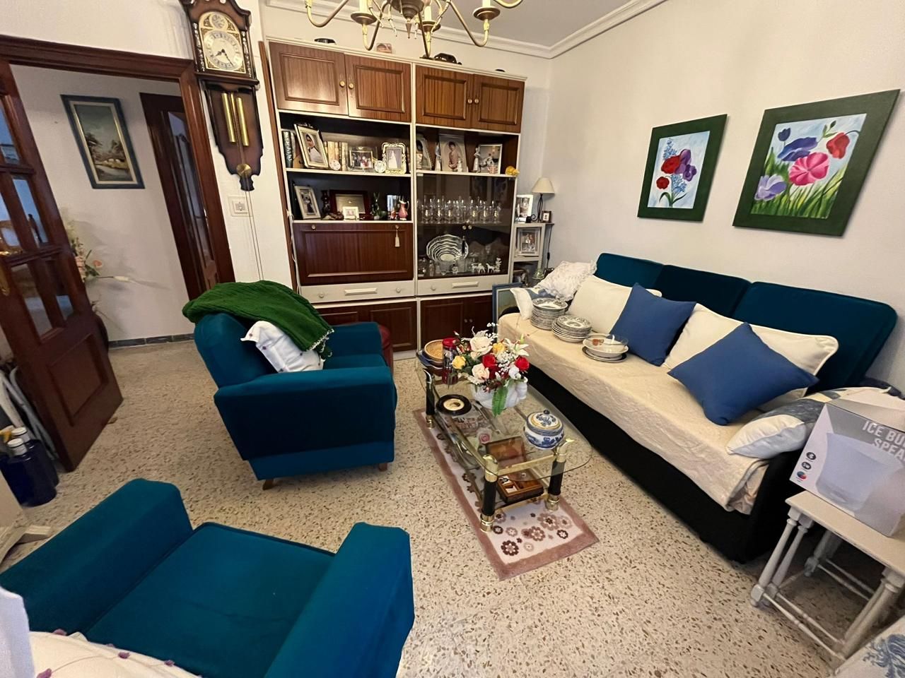 Sala de estar de Piso en venta en Salamanca Capital con Calefacción, Trastero y Balcón