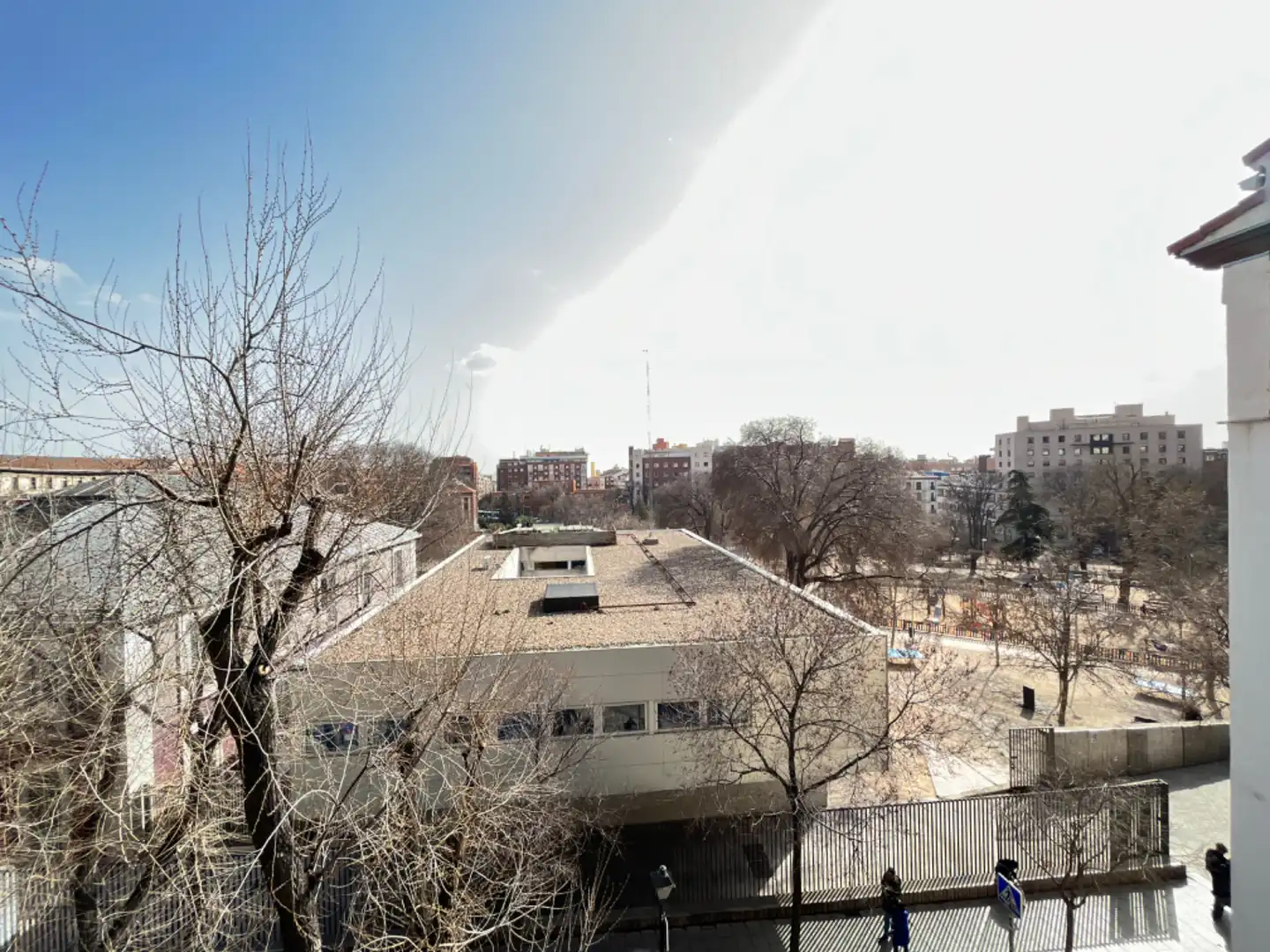 Außenansicht von Wohnung zur untervermieten in Madrid mit Klimaanlage, Terrasse und Möbliert