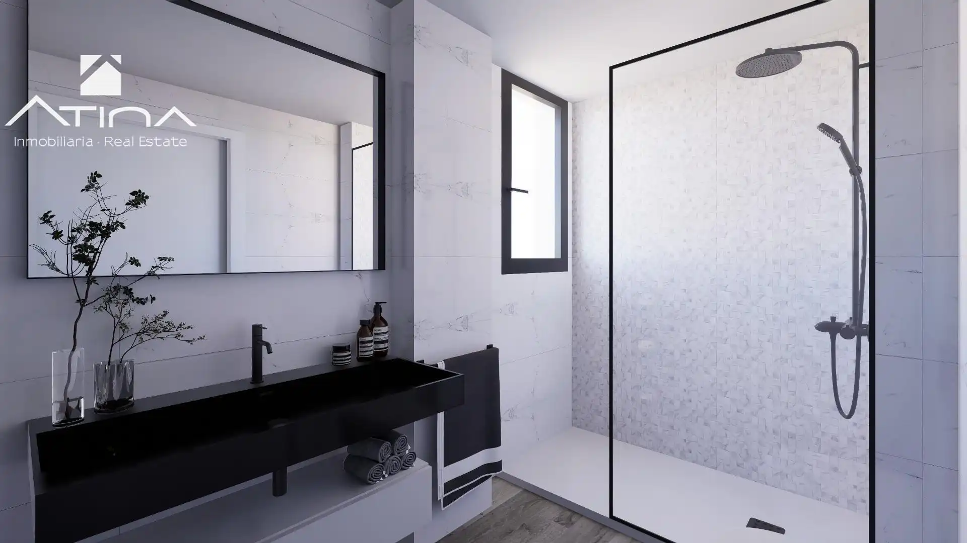 Bathroom of Ground floor for sale in Jávea / Xàbia  with Air Conditioner, Private garden and Terrace
