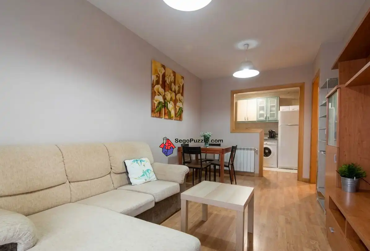 Wohnzimmer von Wohnung zum Verkauf in Bernuy de Porreros mit Heizung, Terrasse und Abstellraum