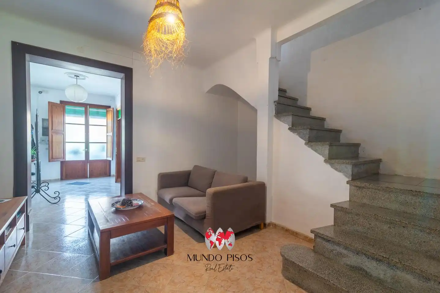 Wohnzimmer von Haus oder Chalet zum Verkauf in Sant Joan mit Parkett, Terrasse und Abstellraum