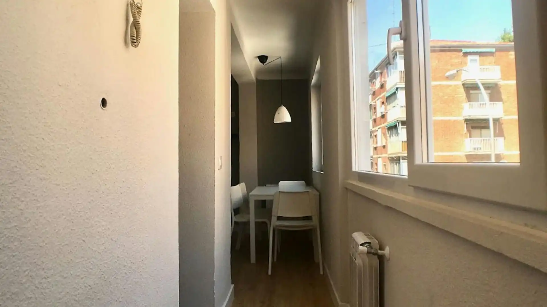 Dining room of Flat for rent in Madrid  with Heating, Furnished and Washing machine