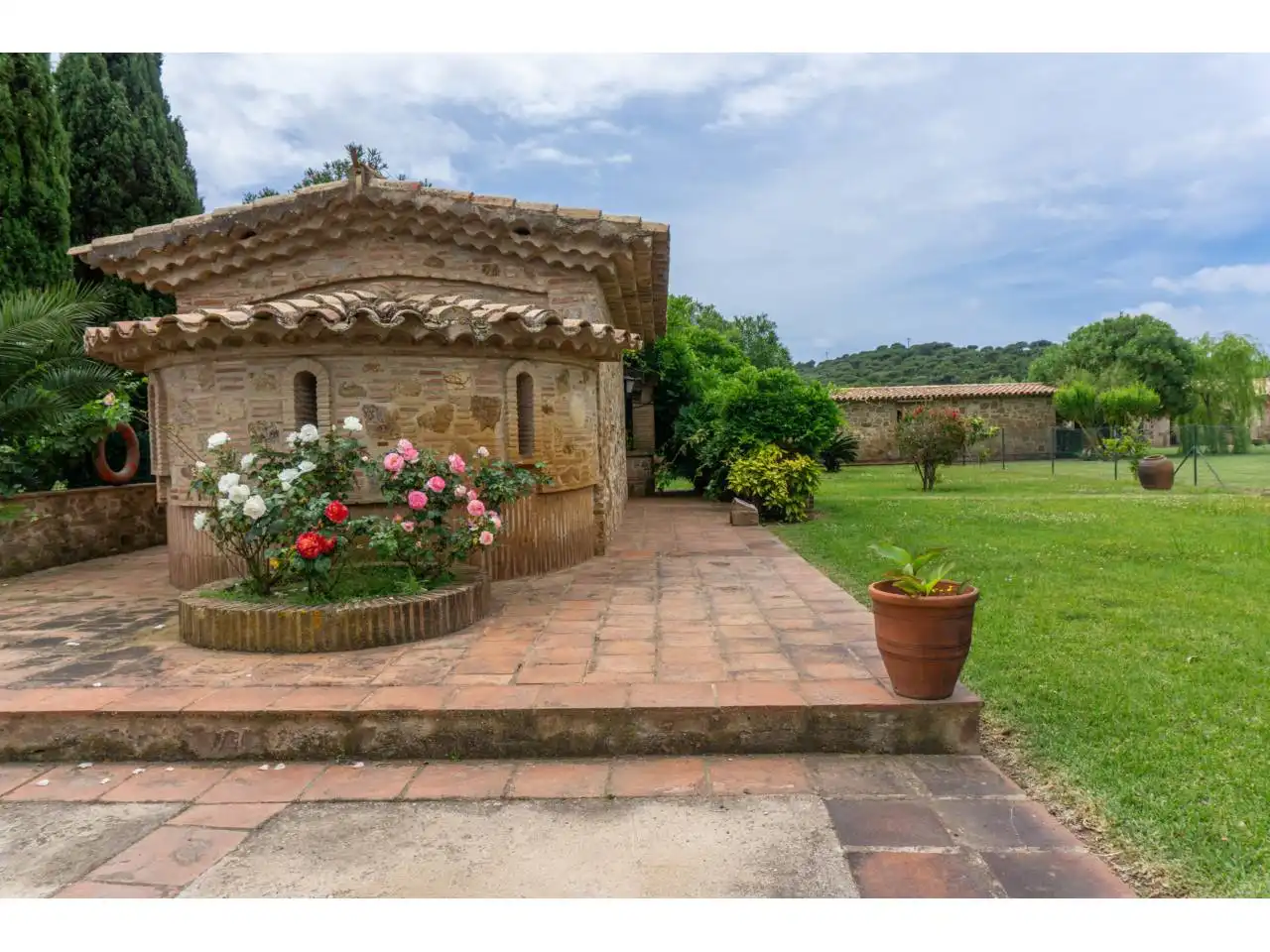 Jardín de Finca rústica en venta en Castell d'Aro, Platja d'Aro i s'Agaró con Calefacción, Jardín privado y Terraza