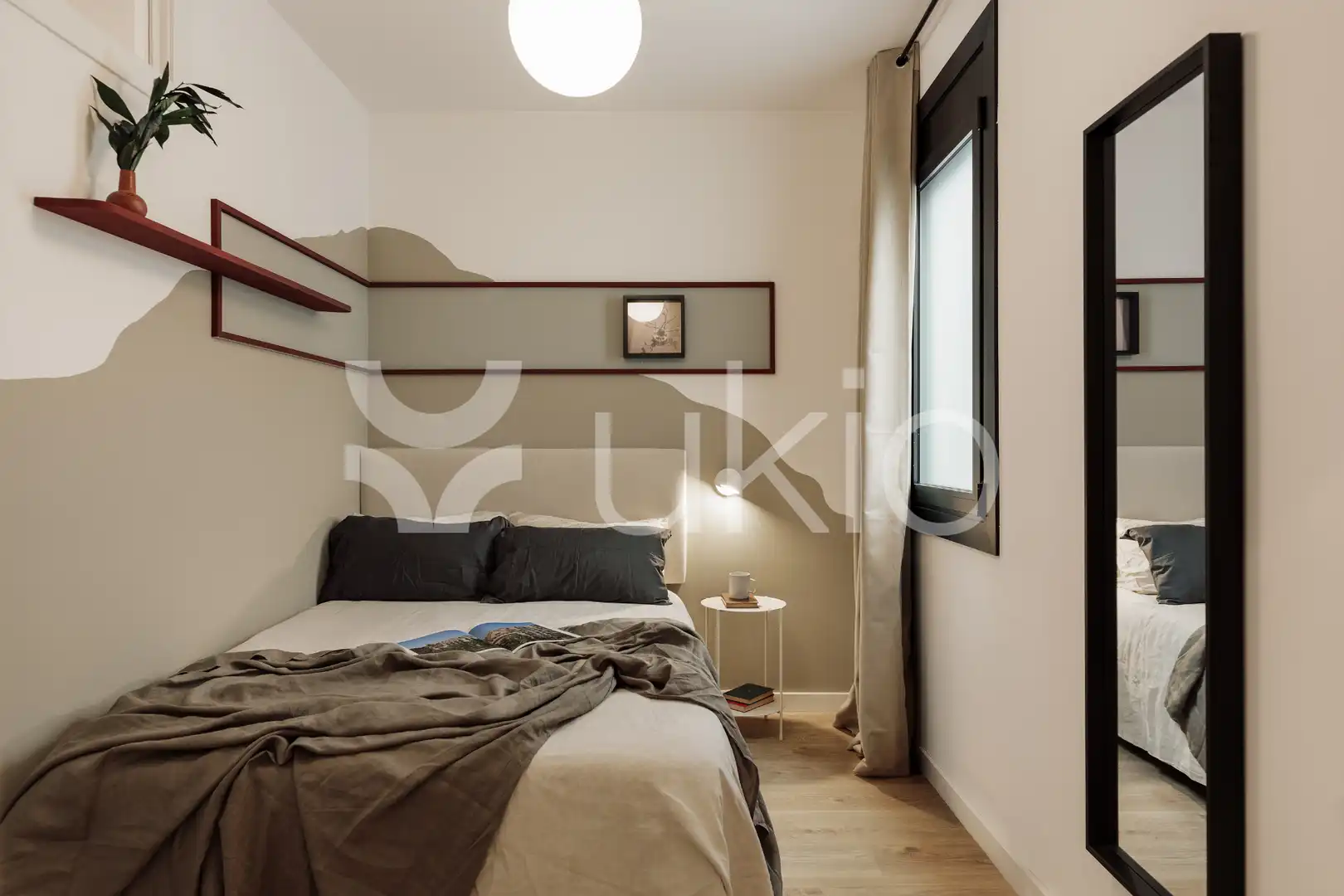 Bedroom of Apartments for rent in Barcelona  with Heating, Furnished and Oven
