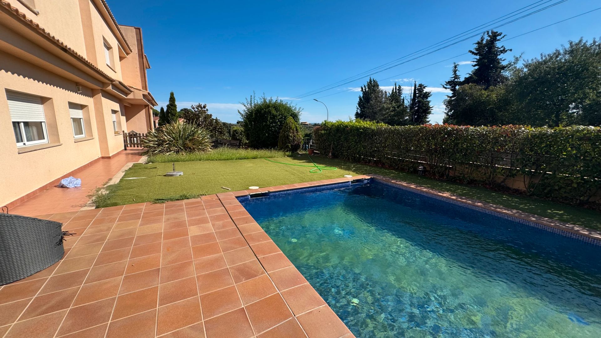 Piscina de Casa o xalet en venda en Bigues i Riells amb Aire condicionat, Calefacció i Jardí privat