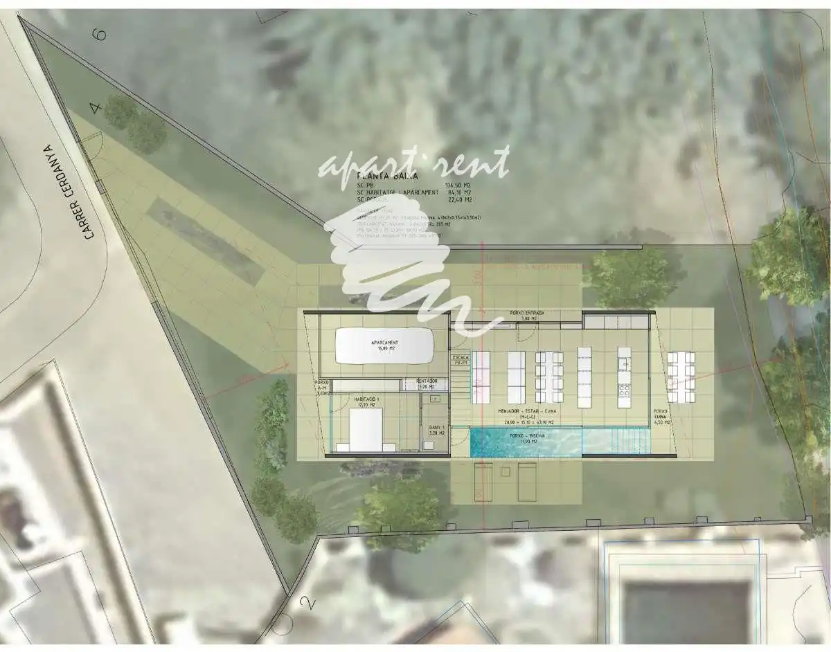 Casa amb terrassa en venda a Carrer Ripollès