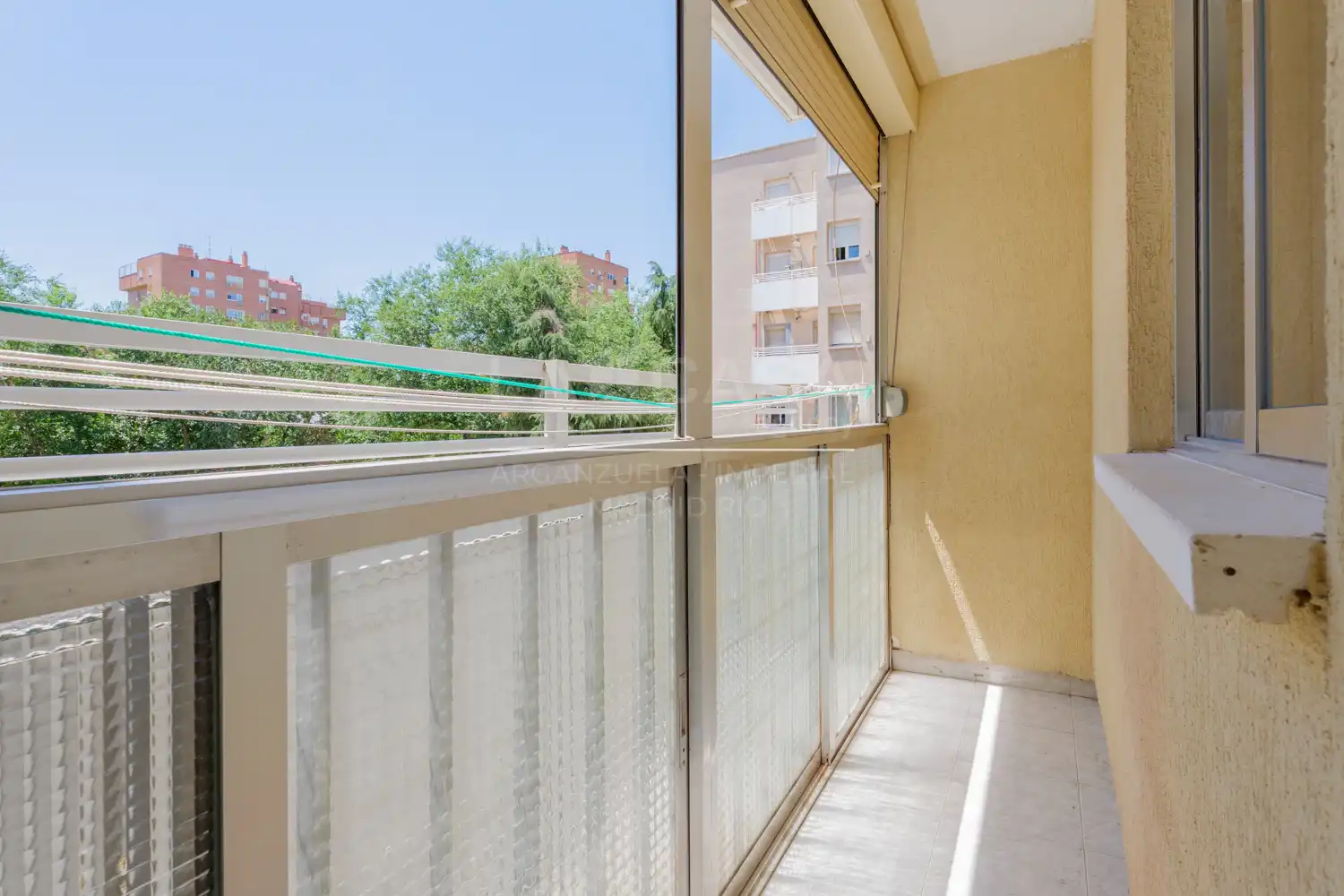 Balcony of Flat for sale in Madrid  with Heating and Terrace